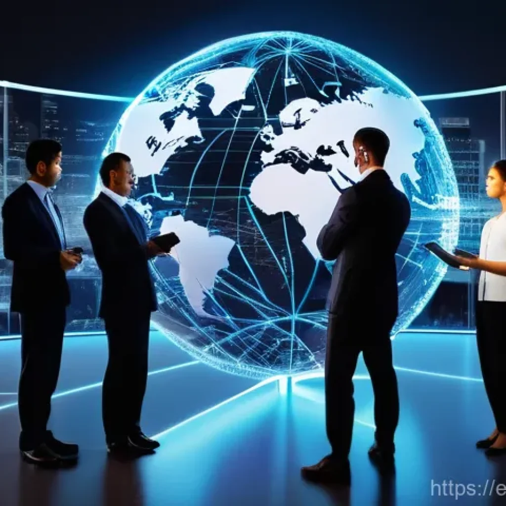 국제물류와 공급망 관리의 차이점 - **Prompt Title: The Strategic Symphony of Global Trade**
**Image Prompt:** A diverse group of bu...