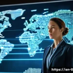 국제물류사가 알아야 할 항공 화물 기본 - **Prompt:** A highly detailed, professional photograph depicting a female logistics expert in a shar...