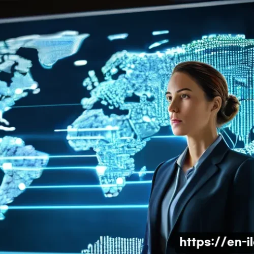 Home 7 국제물류사가 알아야 할 항공 화물 기본 - **Prompt:** A highly detailed, professional photograph depicting a female logistics expert in a shar...